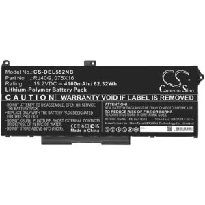 Батерия за лаптоп DELL Latitude 14 5420, Latitude 15 5520, Precision 15 3560 LiPo 15.2V 4100mAh CAMERON SINO 1