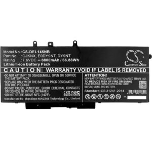 Батерия за лаптоп DELL Latitude 14 5490, Latitude 15 5590, Precision 3520 LiIon 7.6V 8800mAh CAMERON SINO 1
