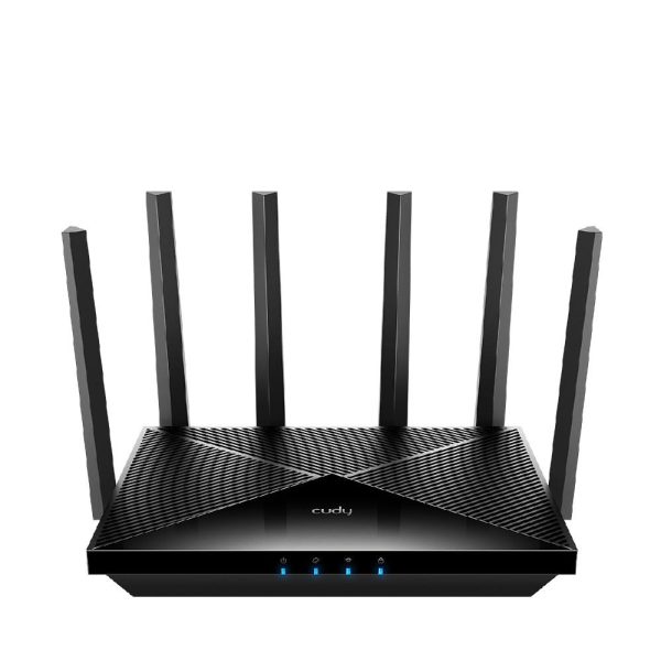 Безжичен рутер Cudy BE6500 2.5Ghz Gigabit Dual Band Wi-Fi 7, 1x1Gbps WAN порт,4x10/100/1000, 6x5dBi антени, черен 1