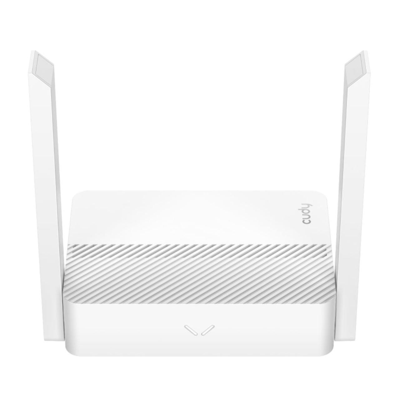 Безжичен рутер Cudy WR300 N300 802.11b/g/n,300Mbps/ 2.4GHz, 4 x 10/100Mbp, 2 x 5dBi fixed антени 1