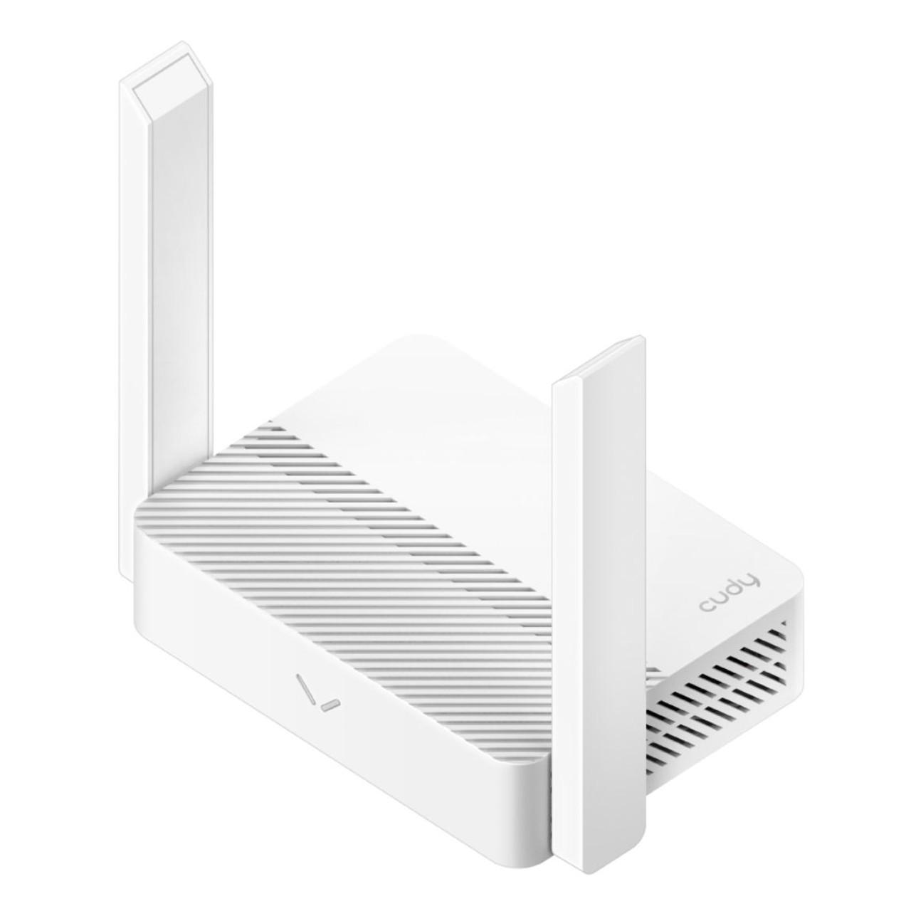 Безжичен рутер Cudy WR300 N300 802.11b/g/n,300Mbps/ 2.4GHz, 4 x 10/100Mbp, 2 x 5dBi fixed антени 2