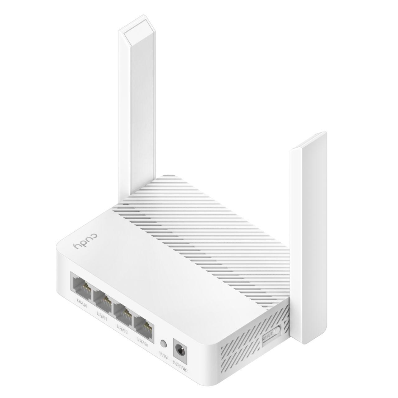 Безжичен рутер Cudy WR300 N300 802.11b/g/n,300Mbps/ 2.4GHz, 4 x 10/100Mbp, 2 x 5dBi fixed антени 3