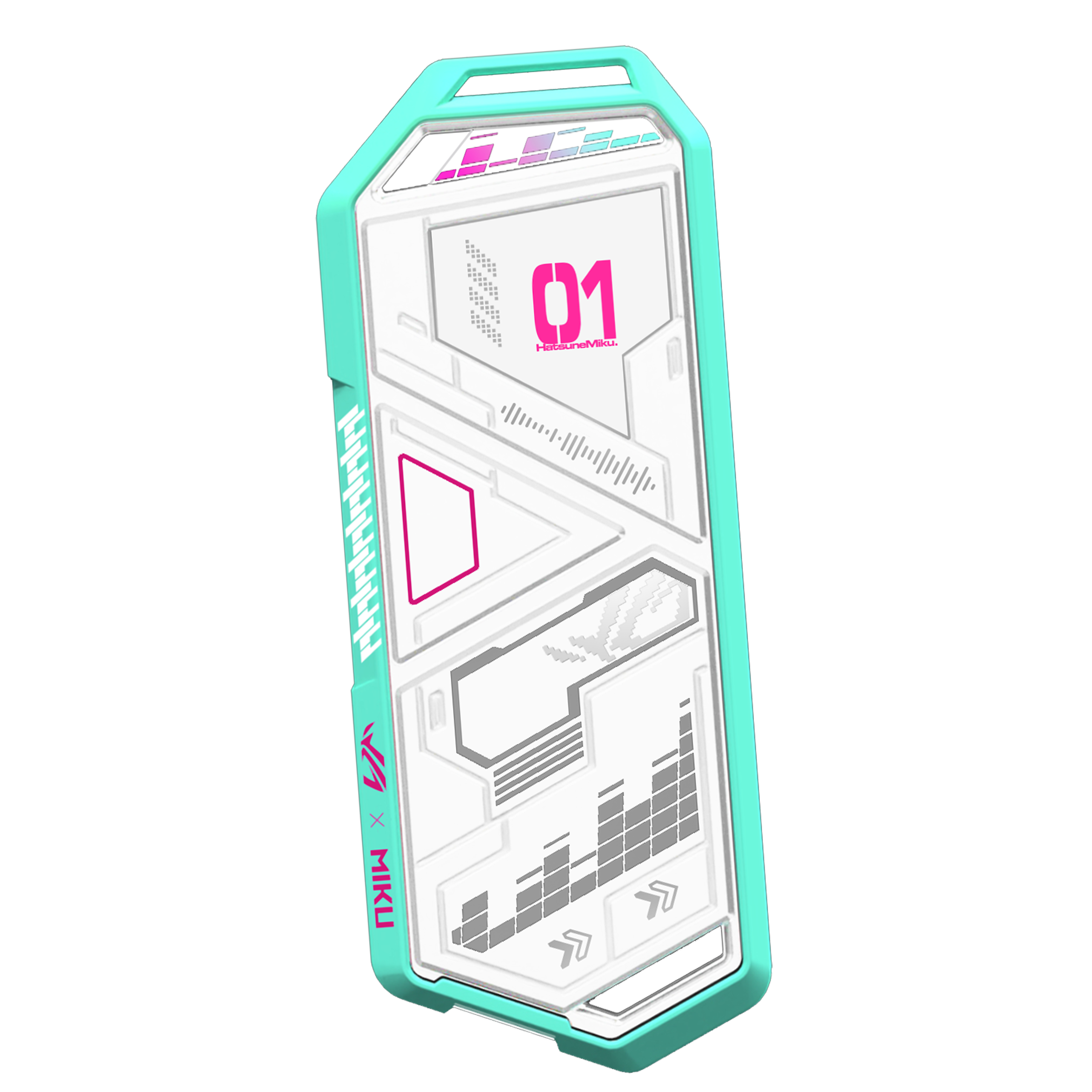 Чекмедже за SSD M.2 NVMe ASUS ROG Strix Arion Hatsune Miku Edition 1
