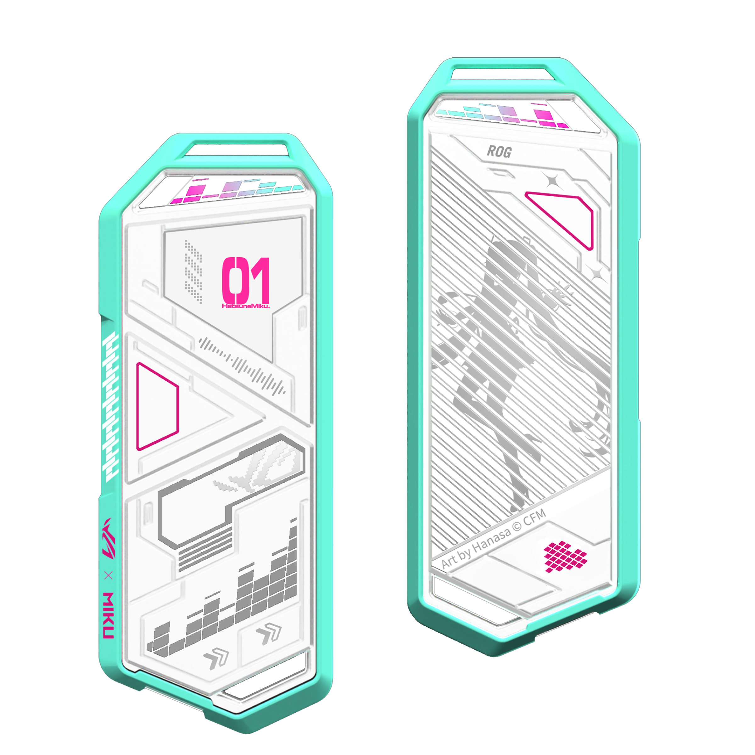 Чекмедже за SSD M.2 NVMe ASUS ROG Strix Arion Hatsune Miku Edition 3