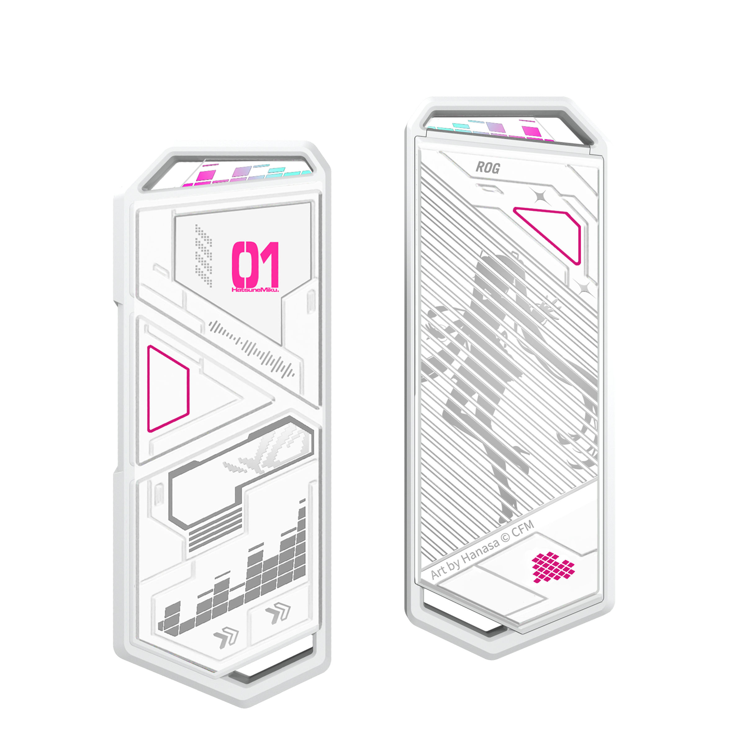 Чекмедже за SSD M.2 NVMe ASUS ROG Strix Arion Hatsune Miku Edition 4