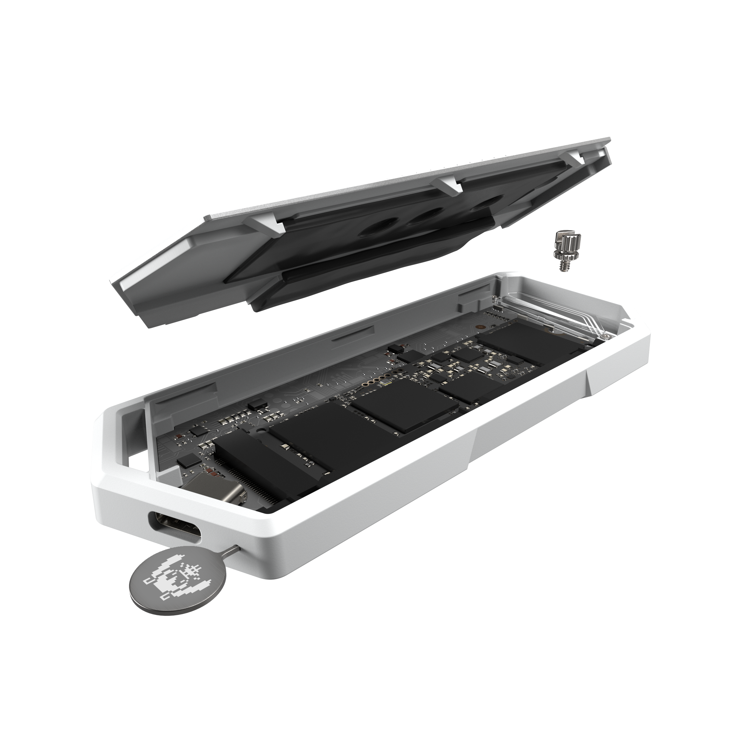 Чекмедже за SSD M.2 NVMe ASUS ROG Strix Arion Hatsune Miku Edition 9