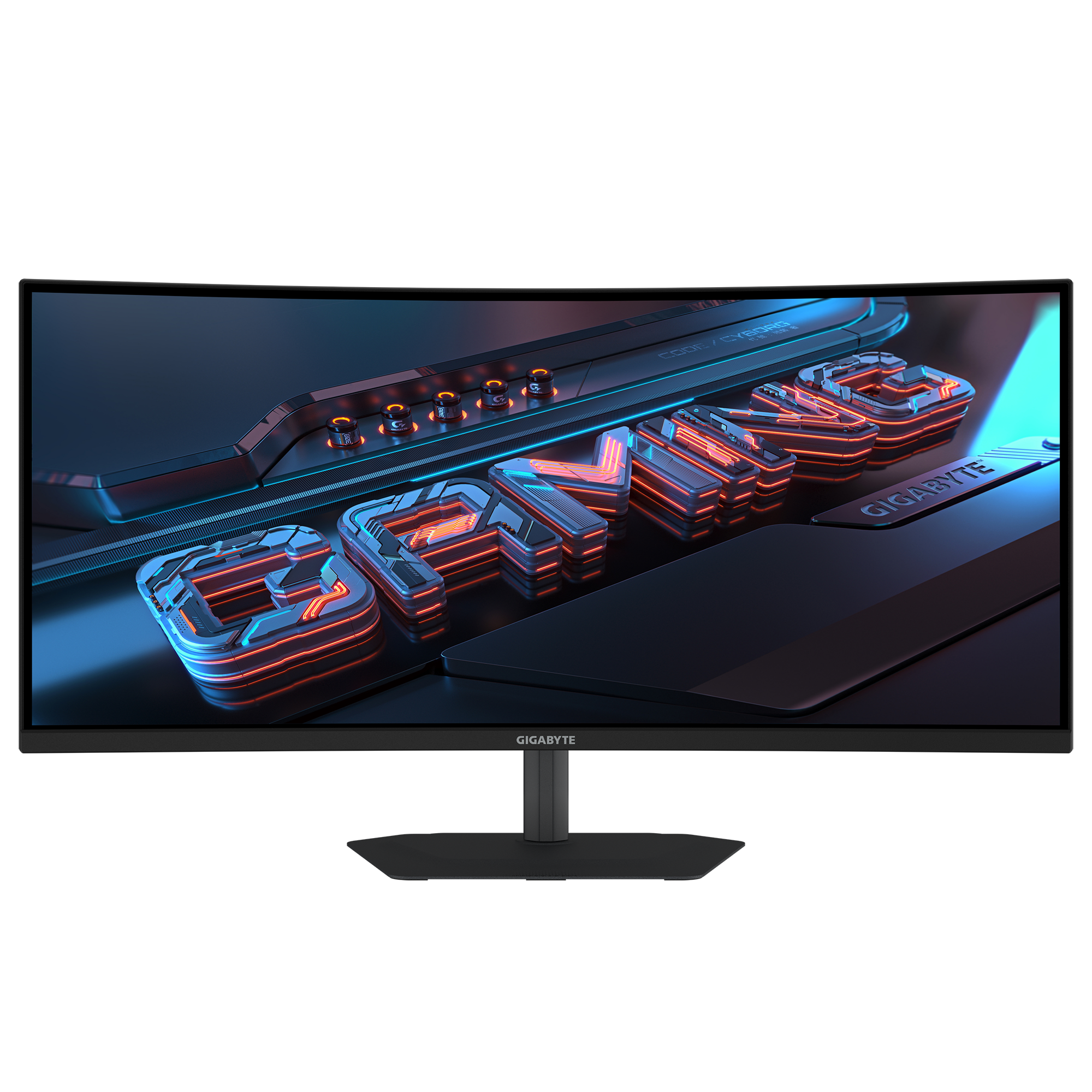 Геймърски Монитор Gigabyte G34WQC2 - 34" VA 1500R WQHD (3440x1440), 200Hz, 1ms, VESA Display HDR400 1