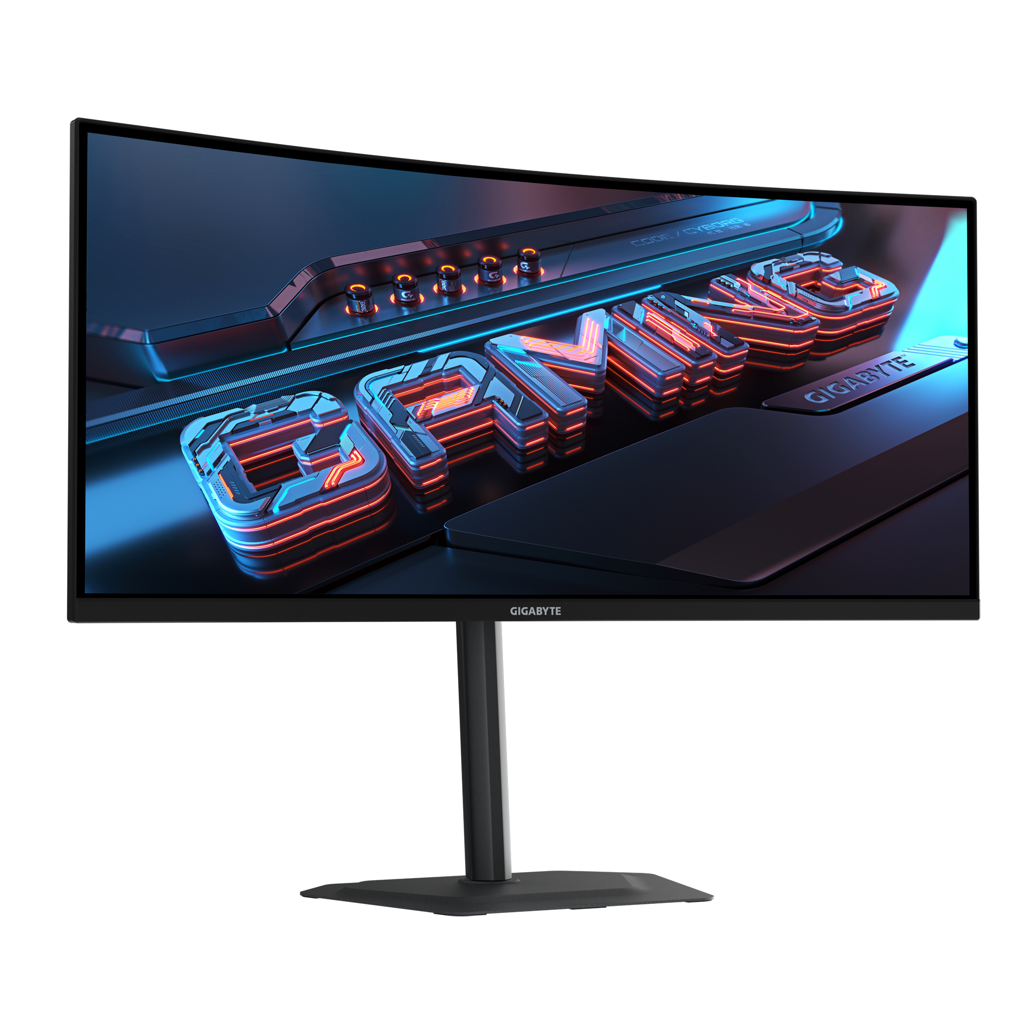 Геймърски Монитор Gigabyte G34WQC2 - 34" VA 1500R WQHD (3440x1440), 200Hz, 1ms, VESA Display HDR400 2