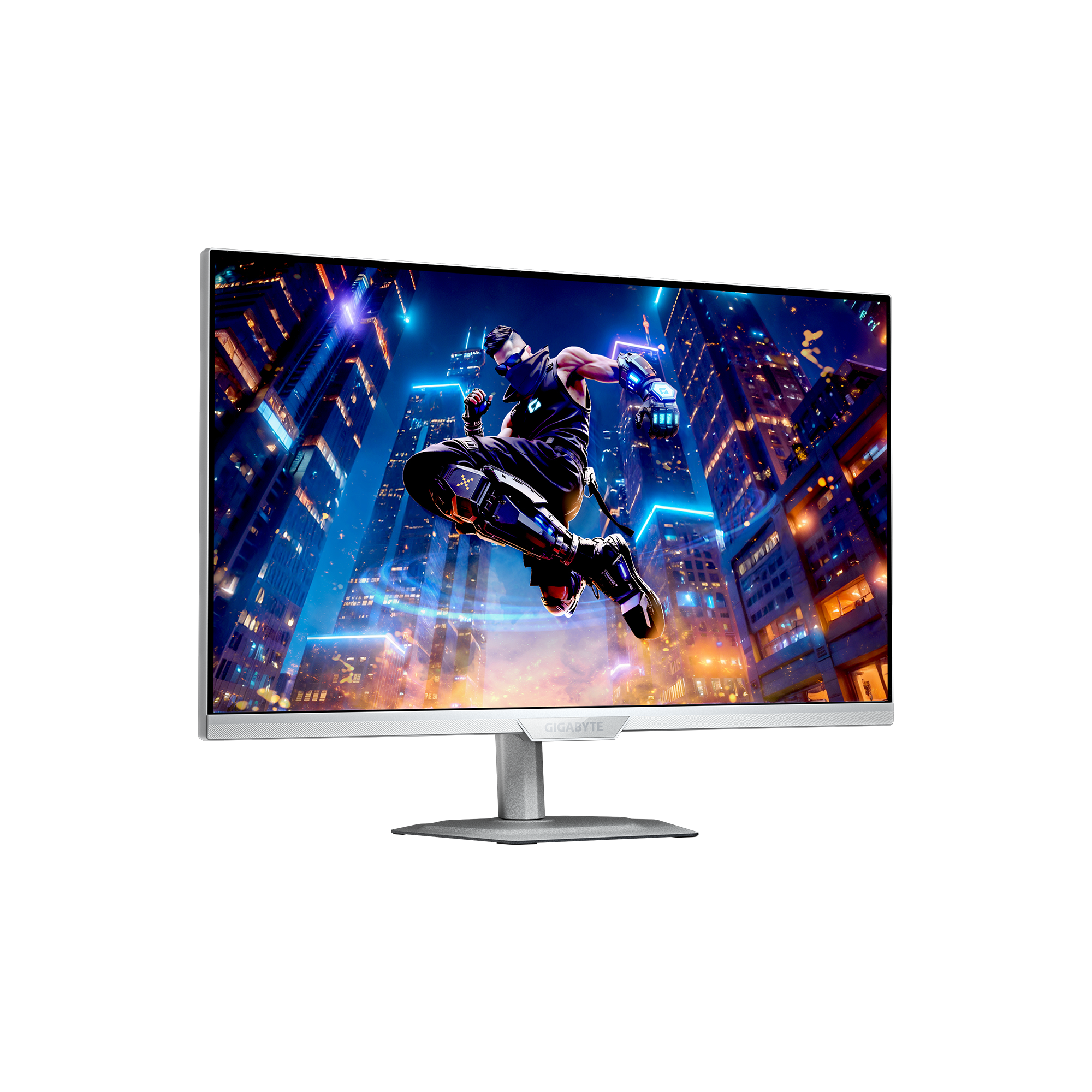 Геймърски Монитор Gigabyte M27UP ICE - 27" inch SS IPS UHD(3840x2160) 160Hz, 1ms, HDR 400 3