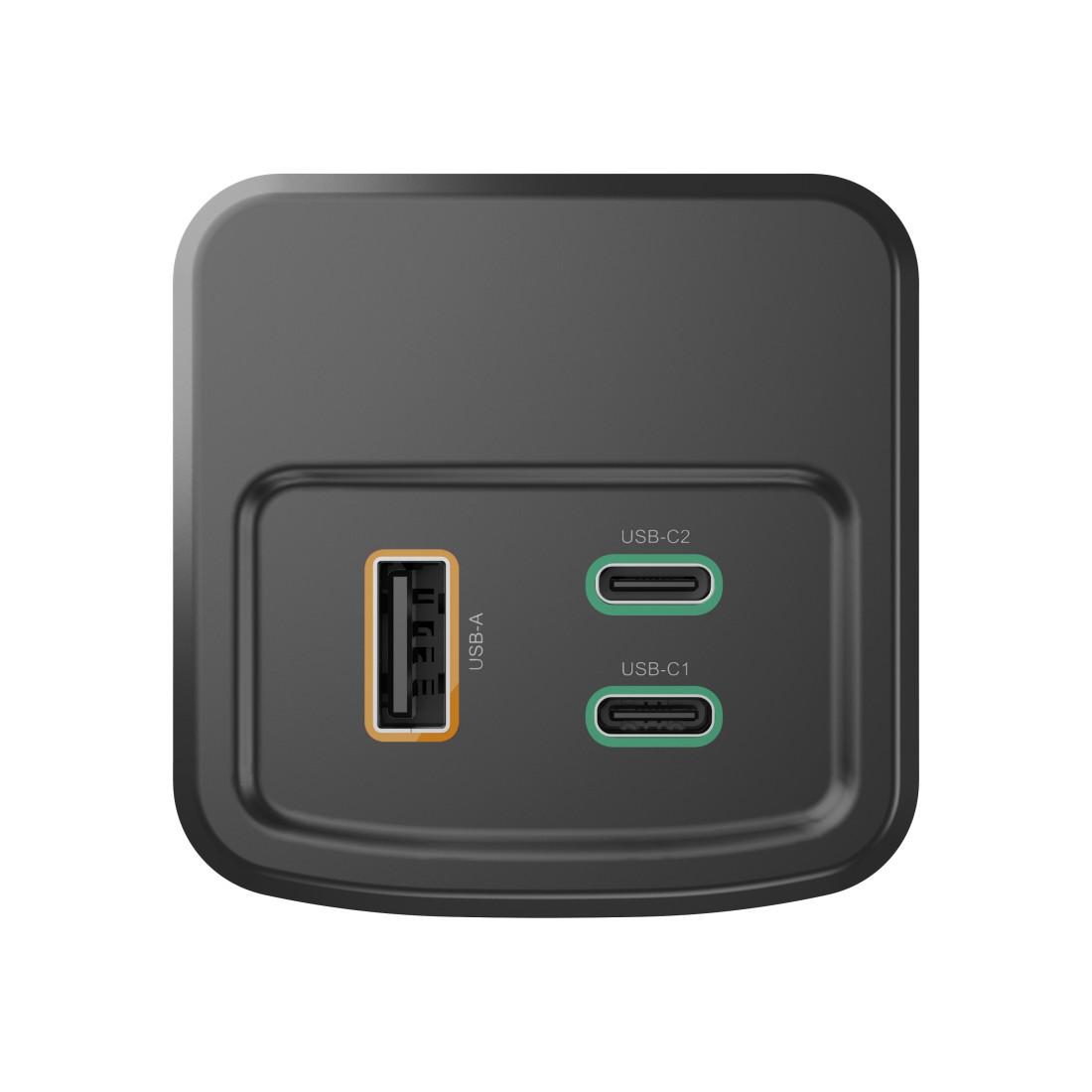 HAMA Външна батерия „High Power“, 200 W, 24000 mAh, 2x USB-C, USB-A, бързо зареждане 2