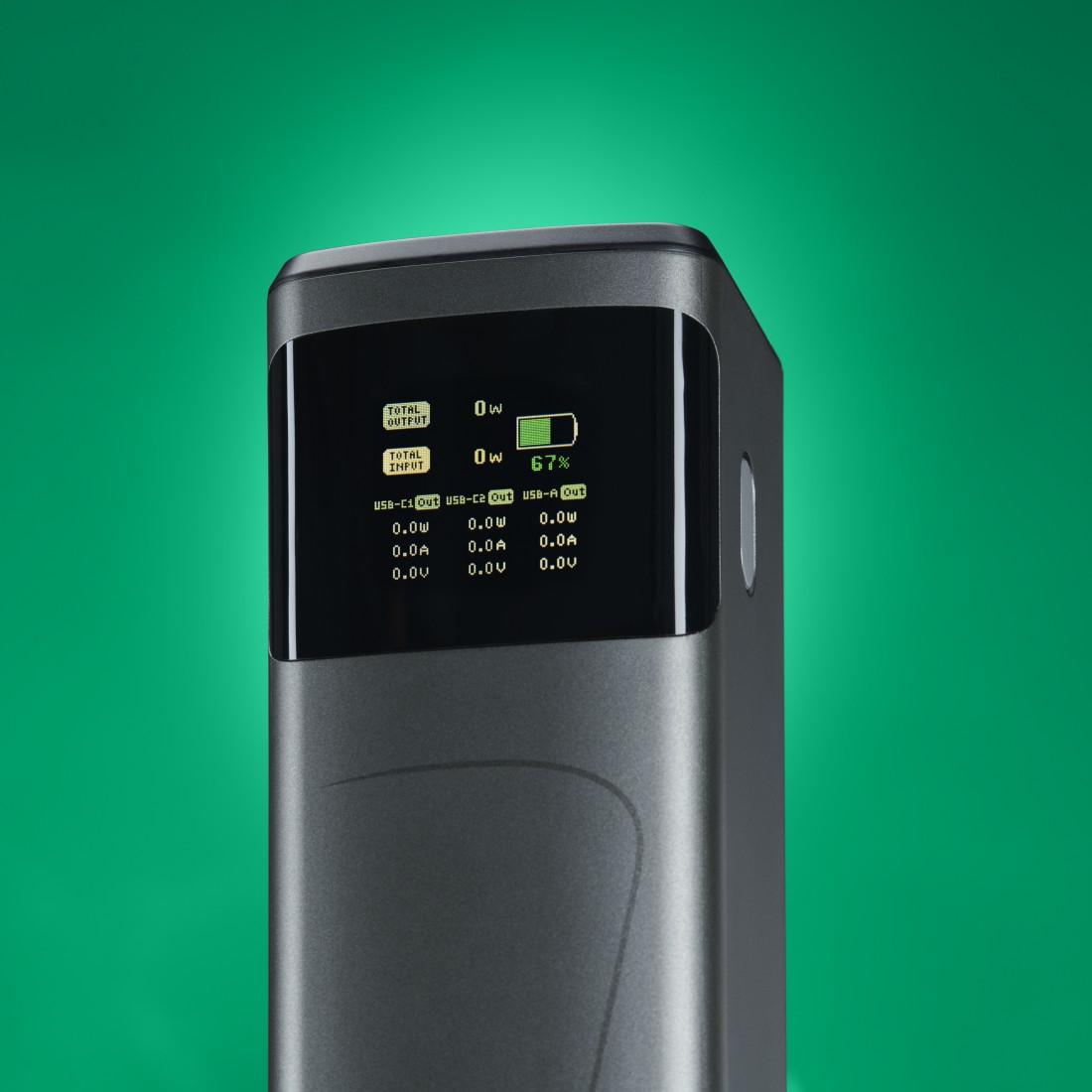 HAMA Външна батерия „High Power“, 200 W, 24000 mAh, 2x USB-C, USB-A, бързо зареждане 4