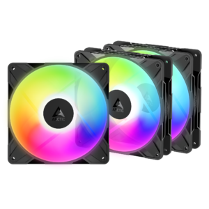 Комплект вентилатори 3-Pack ARCTIC P14 Pro Reverse A-RGB 140mm PWM - ACFAN00327A 1