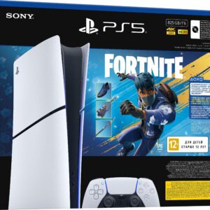Конзола PlayStation 5 (Slim) - Digital Edition + Fortnite Flowering Chaos 1