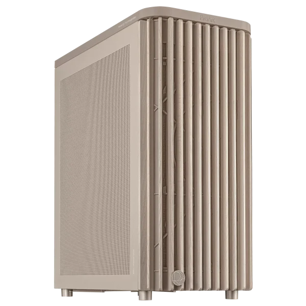 Кутия ASUS ProArt PA401 Wood Edition Beige - Mesh Panel 1