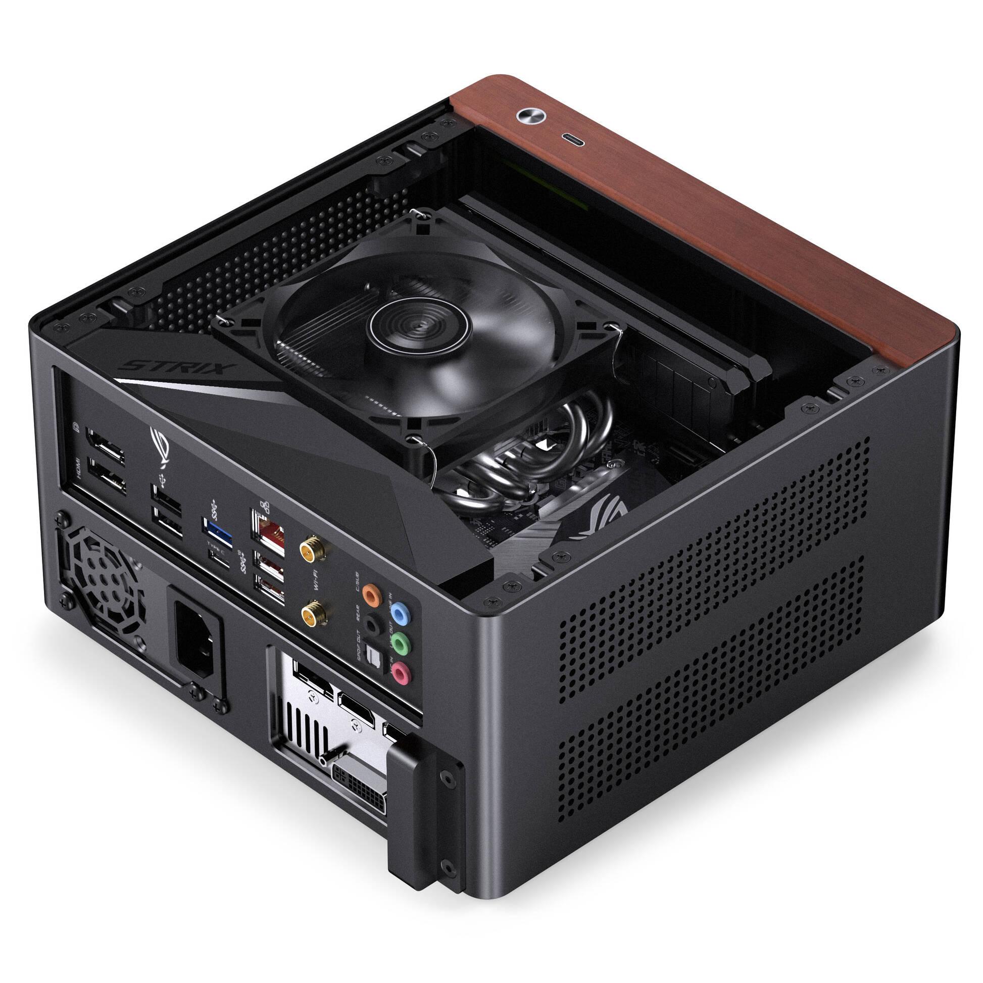 Кутия Jonsbo NV10 Mini ITX - Black 4