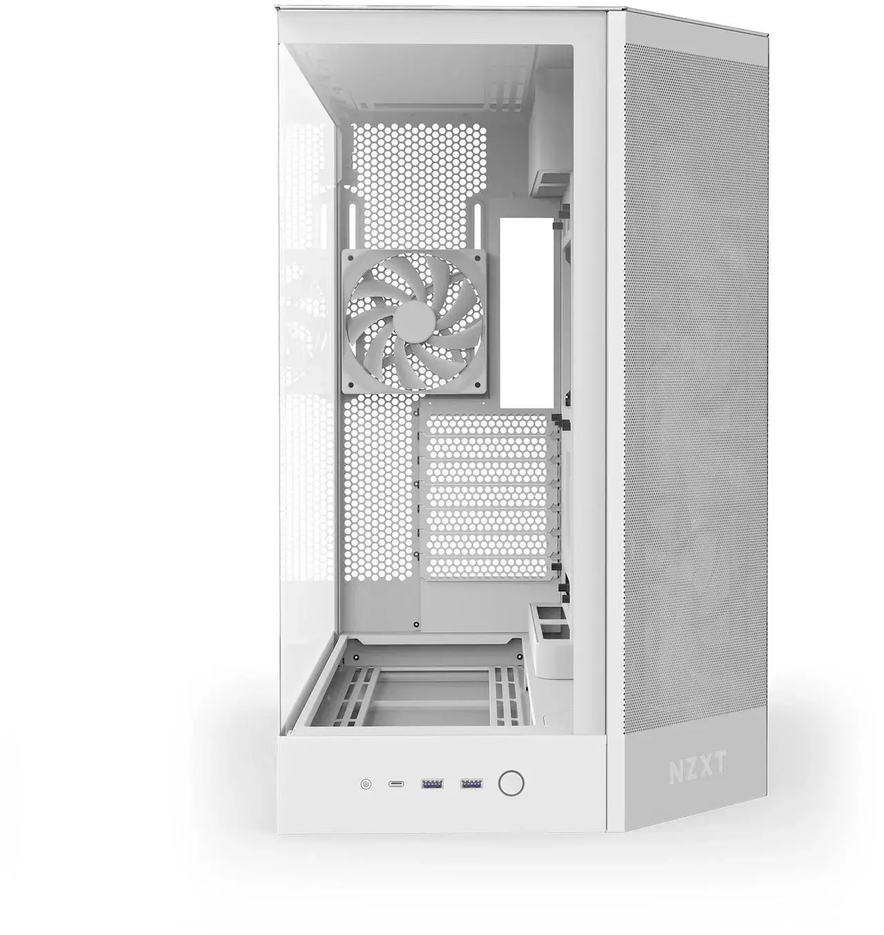 Кутия NZXT H9 Flow Dual-Chamber - White 2