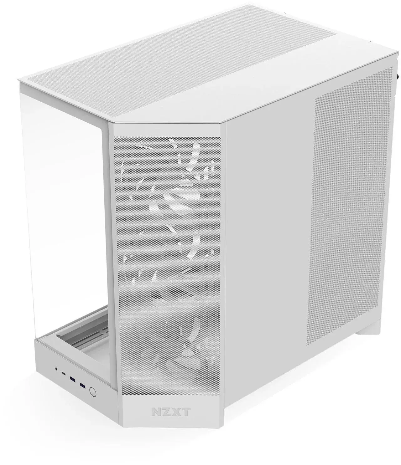 Кутия NZXT H9 Flow Dual-Chamber - White 3