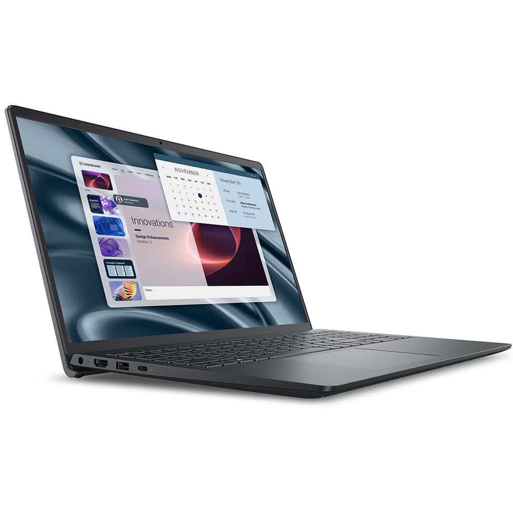 Лаптоп Dell Pro 15 Essential (PV15250), Intel Core 3 100U, 15.6" FHD(1920x1080) WVA LED, 8GB(1x8GB)DDR5, 512GB M.2 SSD 4