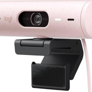 Logitech BRIO 500 Rose Full HD уеб камера, микрофон, USB 1