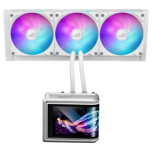 Охладител за процесор ASUS ROG Ryuo IV SLC 360 White Edition ARGB 6.67" Curved AMOLED Display 1