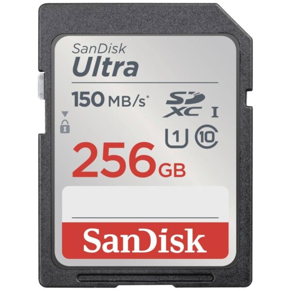 SanDisk Карта памет Ultra SDXC Memory card 256GB 150MB/s 1