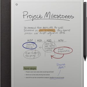 Таблет reMarkable Paper Pro 11.8", с включен стилус Marker Plus, Калъф Book Folio сив 1