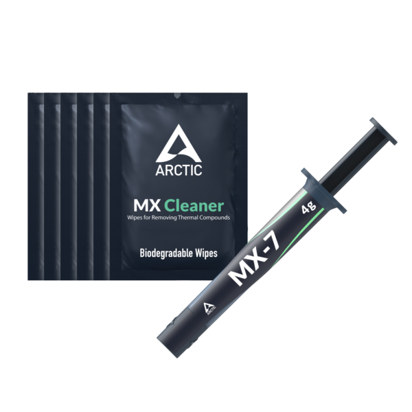 Термо паста ARCTIC MX-7 + МX Cleaner, 4g, Сив 1