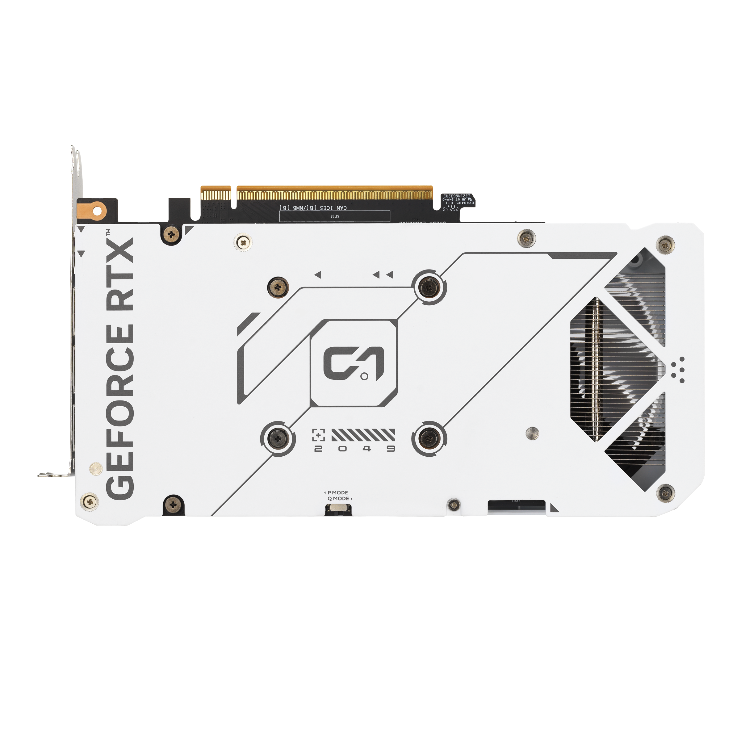 Видео карта ASUS DUAL RTX 5060 White Edition OC 8GB GDDR7 6