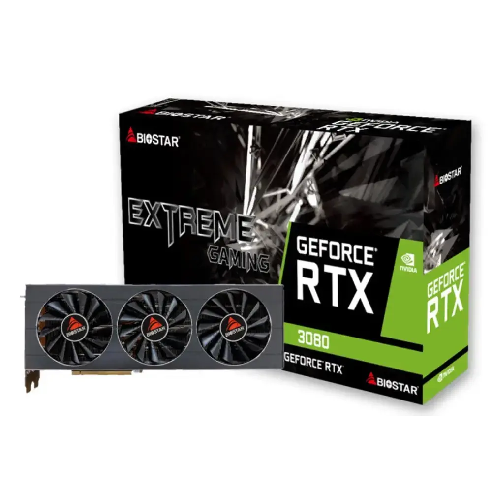 Видео карта BIOSTAR GeForce RTX 3080 10GB GDDR6 2