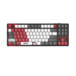 А4tech Геймърска безжична клавиатура Bloody Naraka S87 TKL Backlit Red Switch 1