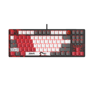 А4tech Геймърска механична клавиатура Bloody Naraka S87  TKL Backlit Red Switch , USB 1