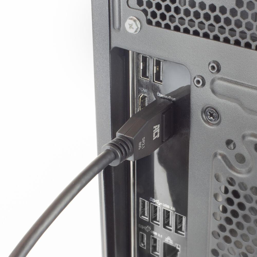 ACT Кабел Display port 2.1 мъжко - HDMI-A мъжко, 3м, черен, булк опаковка 7