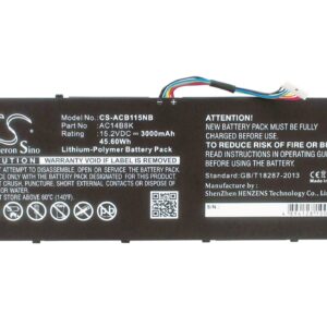 Батерия за лаптоп ACER Aspire 5 A514-52G-59ZN, Aspire 7 A717-71G-51MF, AC14A8K LiPo 15.2V 3000 mAh CAMERON SINO 1