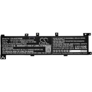 Батерия за лаптоп ASUS A705QA, VIVOBOOK F705UV-BX186T, VIVOBOOK F705UV-BX186T, B31N1635 LIPo 11,52V 3600 mAh CAMERON SINO 1