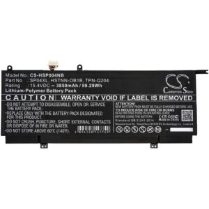 Батерия за лаптоп HP Spectre X360 13-AP0000NA, HSTNN-OB1B SP04XL LiPo 15.4V 3850 mAh CAMERON SINO 1