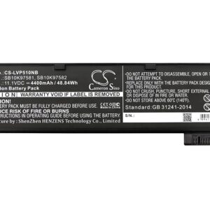 Батерия за лаптоп LENOVO Thinkpad P51S, Thinkpad T470, Thinkpad T570, 01AV422 LiIon 11.1V 4400mAh CAMERON SINO 1