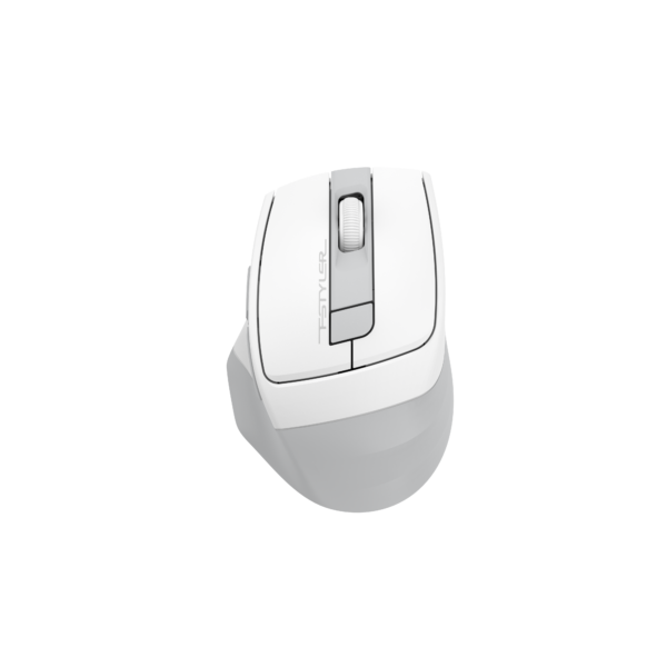 Безжична безшумна мишка A4tech FG35CS Plus White Fstyler, 2.4Ghz ,бяла, USB-C 1