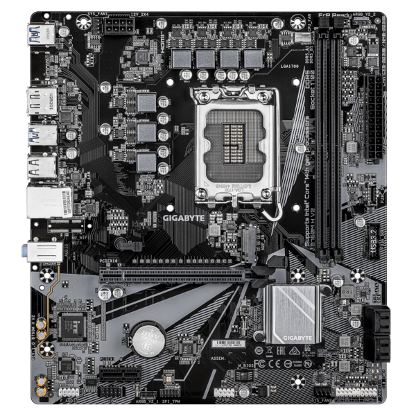 Дънна платка GIGABYTE B760M H V2 DDR5, socket 1700 1