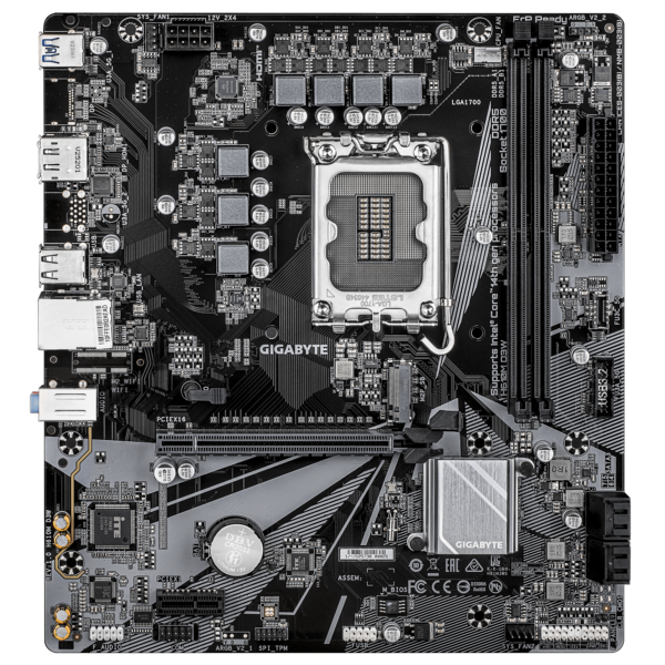 Дънна платка GIGABYTE H610M D3W Socket 1700, DDR5, Micro ATX 1