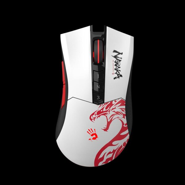 Геймърска Безжична мишка A4tech Bloody R90 Plus Naraka, 2.4 GHz, Black 1