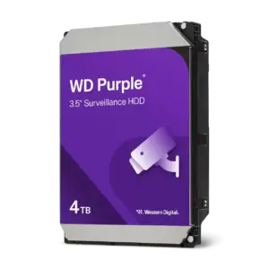 Хард диск WD Purple, 4TB, 5400rpm, 128MB, SATA 3, WD44PURZ 1