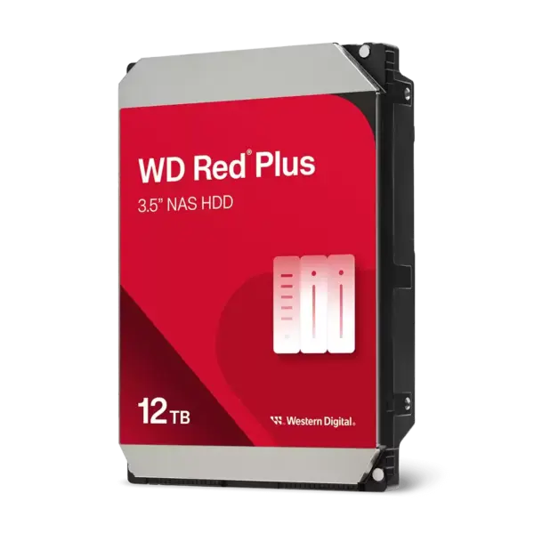 Хард диск WD Red Plus, 12TB NAS, 3.5", 512MB, 7200RPM 1