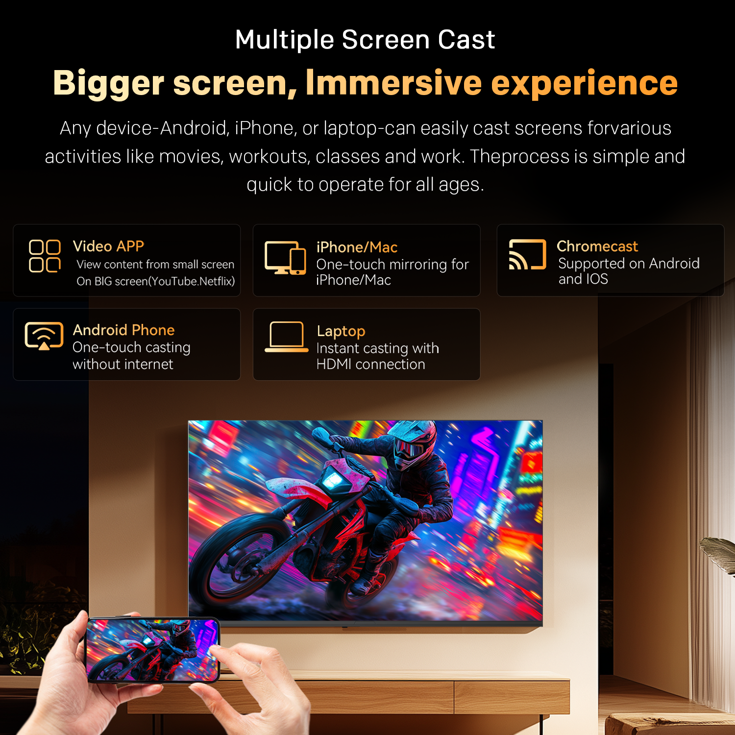 METZ Телевизор 40MTF6000Z 40" FullHD, LED TV, черен 11