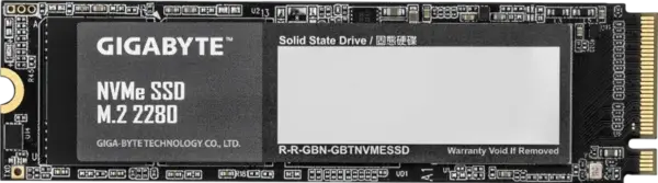 SSD GIGABYTE 512GB NVMe PCIe 3.0 1