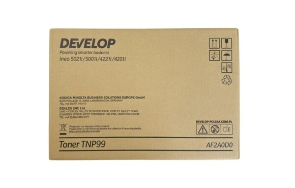 Тонер касета DEVELOP TNP99, - ineo 4201i, 4221i, 5001i, 5021i, 18000 k., Черен 1