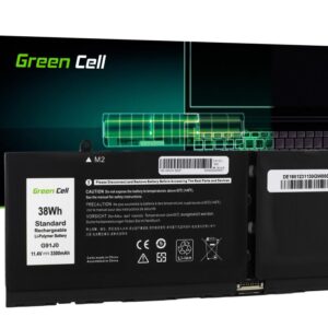 Батерия за лаптоп Dell Latitude 3320 3330 3520 Inspiron 15 3511 3525 5510 G91J0 11.4V 3300mAh LiPo GREEN CELL 1