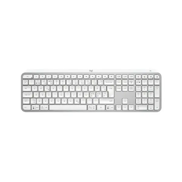 Безжична клавиатура Logitech MX keys S Illuminated, Pale gray 1