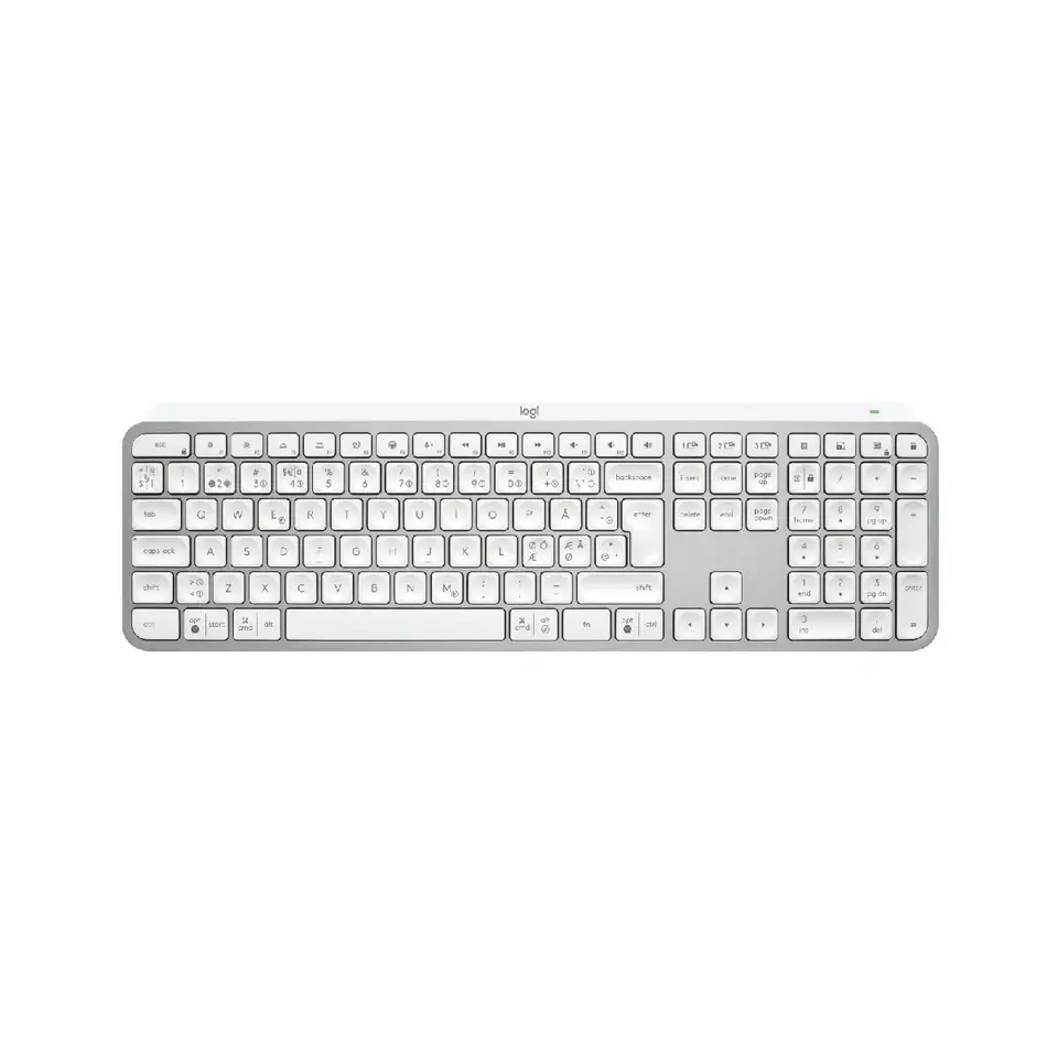 Безжична клавиатура Logitech MX keys S Illuminated, Pale gray 1