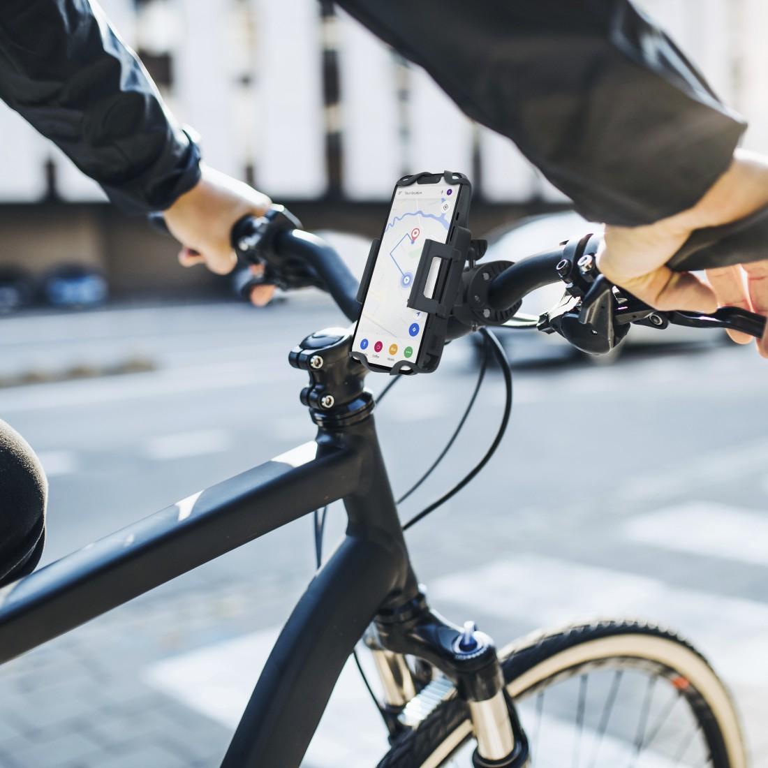 HАМА Стойка за мобилен телефон за велосипед, "Strong", въртящ се на 360 градуса 20