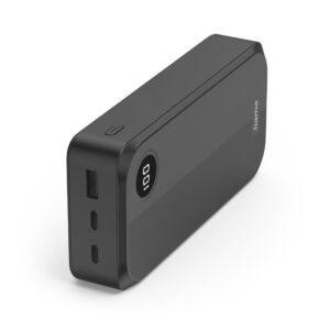 HAMA Външна батерия 20000 mAh, 3 изхода: 2 x USB-C, 1 x USB-A, черна 1
